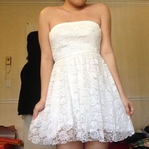 white dress